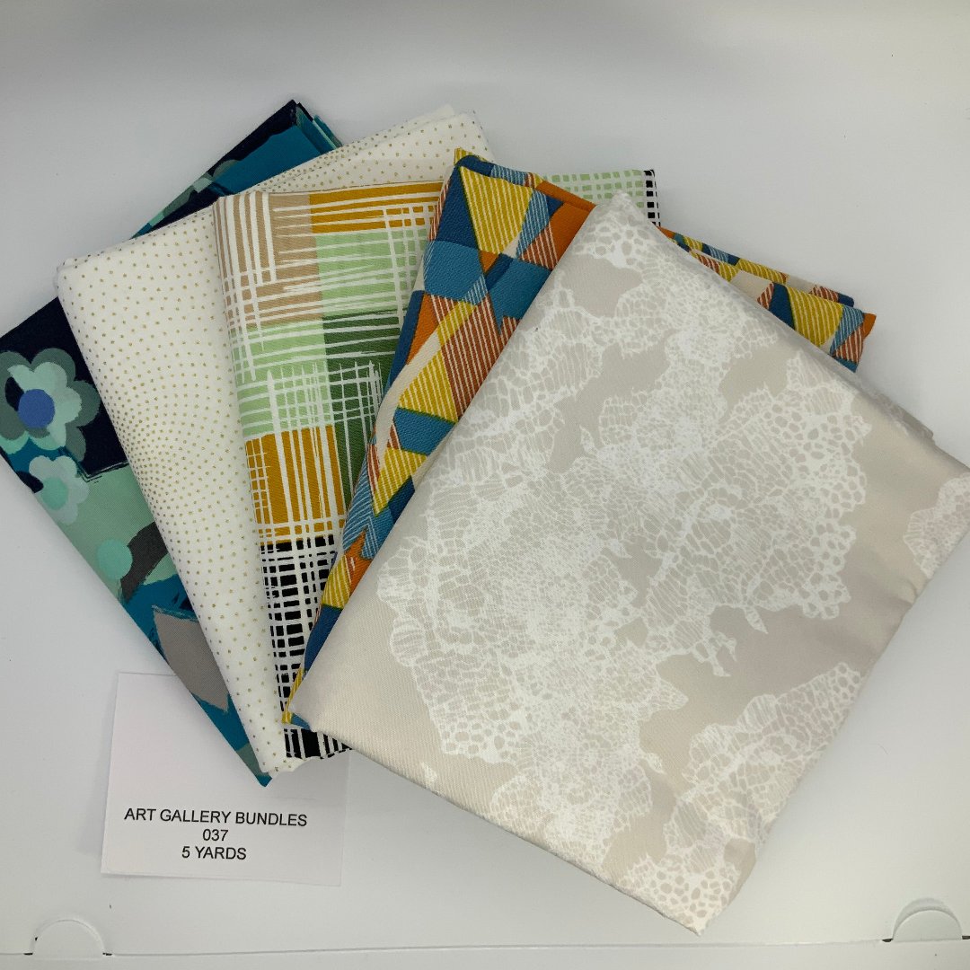 Art Gallery 5 yard bundle 037- 100% fine cotton
