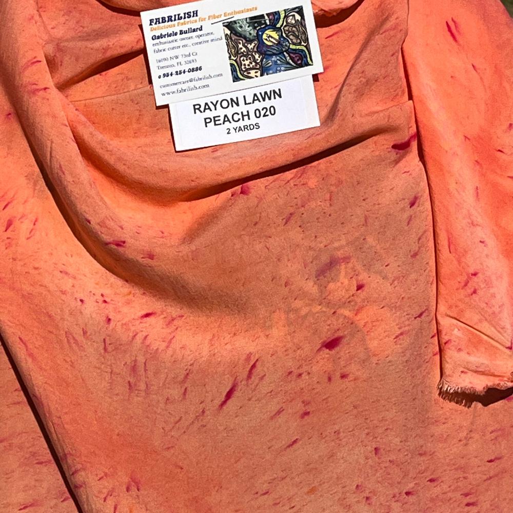 This piece of fabric is a one-of-a kind creation by Gabriele, applying her Splatter Dye method with non-toxic fiber reactive dyes.
