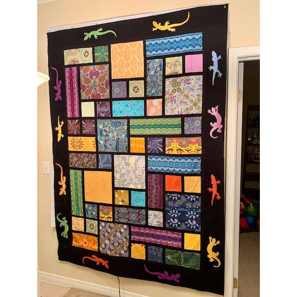 Australian Tiles Quilt Kit
