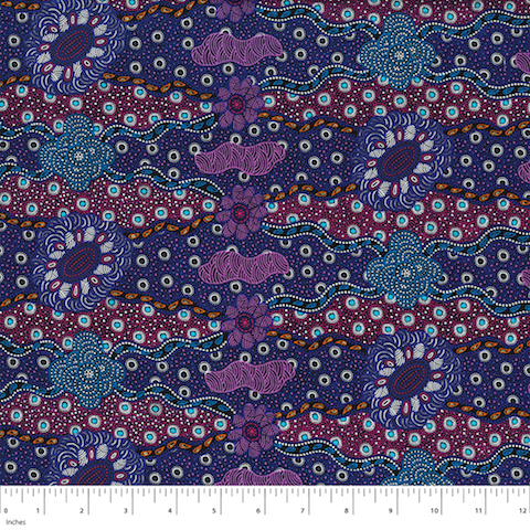 Lillup Dreaming Purple - Designed by Karen Bird