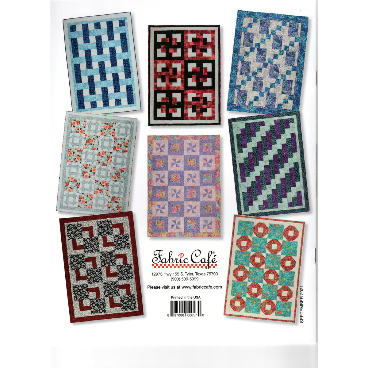 Quick as a Wink - 3 yard Quilts Pattern Book