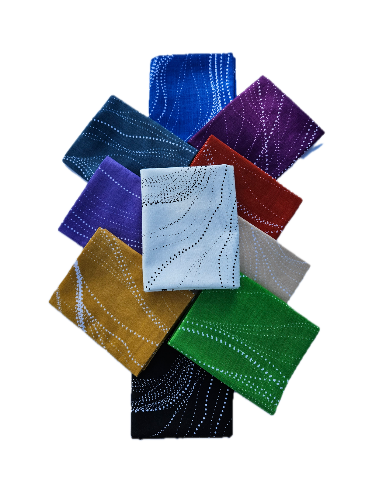 Sandhill complete collection 10 piece bundle of Australian Aboriginal fabrics