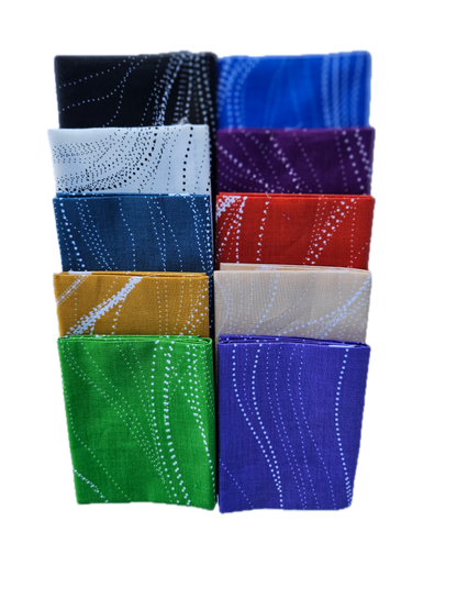Sandhill complete collection 10 piece bundle of Australian Aboriginal fabrics