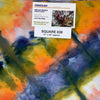 Hand Dyed 100 % cotton fabric square 038