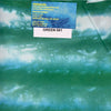 Splatter Dyed 100 % cotton fabric green 061