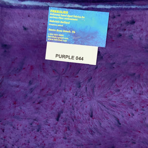 Hand Dyed 100 % cotton fabric purple 044