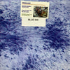 Splatter Dyed 100 % cotton fabric blue 046