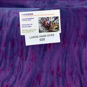 Hand Dyed 100 % cotton fabric large hand dyes 020