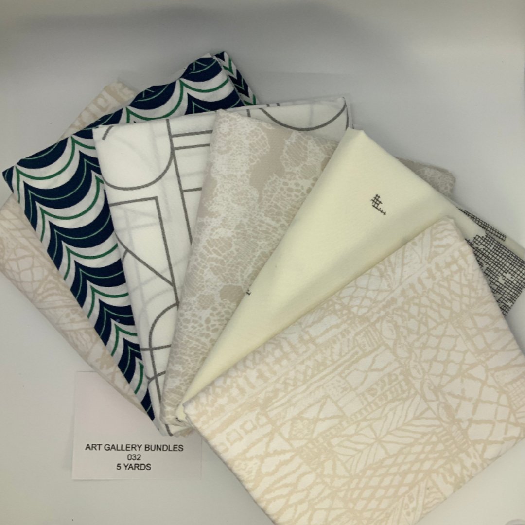 Art Gallery 5 yard bundle 032- 100% fine cotton
