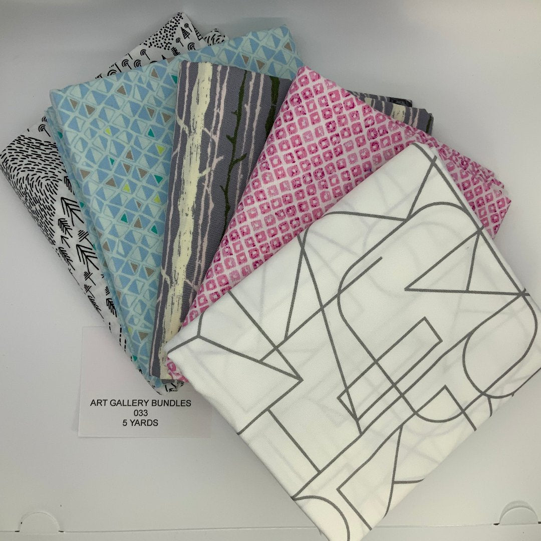 Art Gallery 5 yard bundle 033- 100% fine cotton