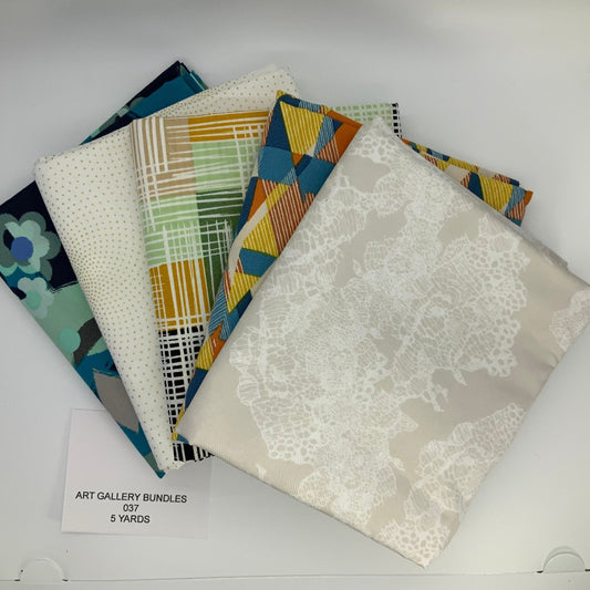 Art Gallery 5 yard bundle 037- 100% fine cotton