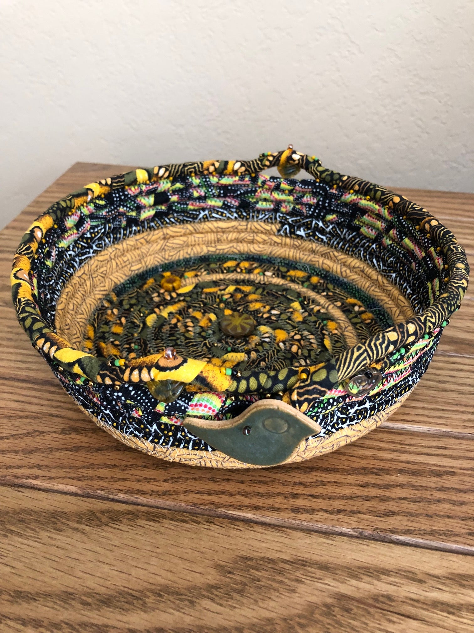 Fabric Basket by Marcia G