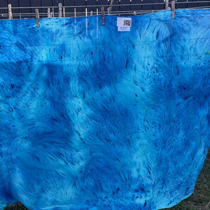 Rayon Lawn 2 yds blue 030