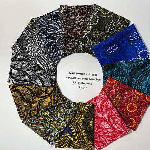 I can't decide July 2025  M&S Textiles New Collection 12 Fat Quarter Bundle
