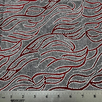 Special Buy - Underground Water red - designed by Janet Nakamarra