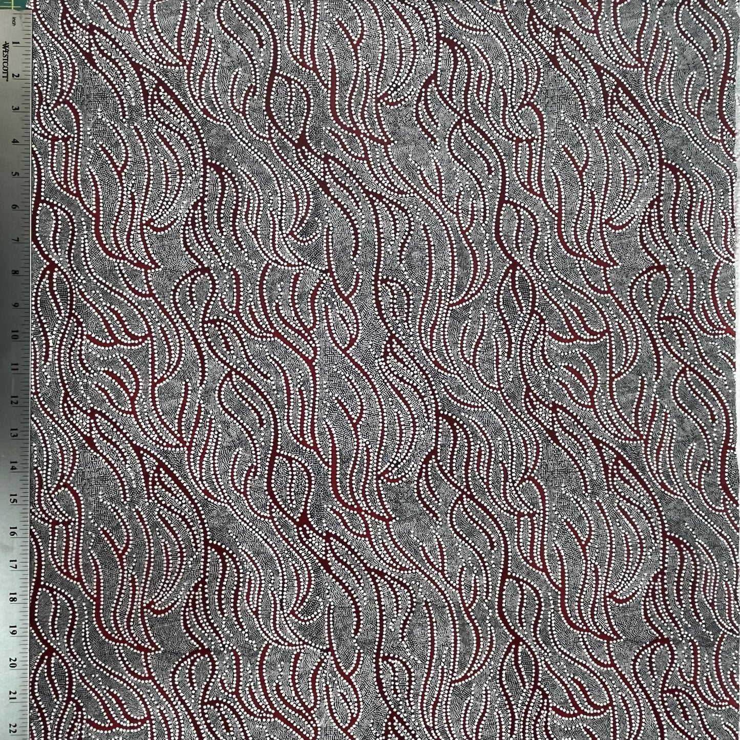 Special Buy - Underground Water red - designed by Janet Nakamarra