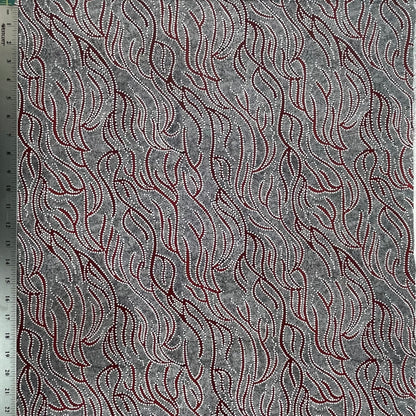 Special Buy - Underground Water red - designed by Janet Nakamarra