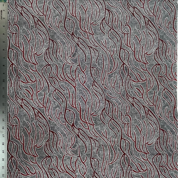 Special Buy - Underground Water red - designed by Janet Nakamarra