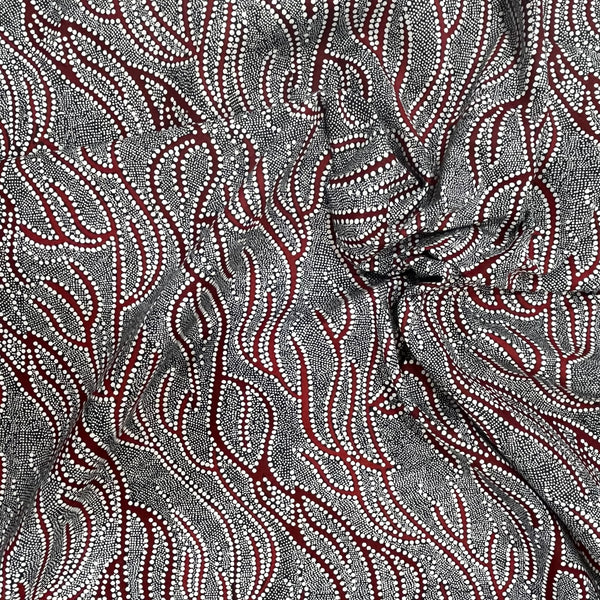 Special Buy - Underground Water red - designed by Janet Nakamarra