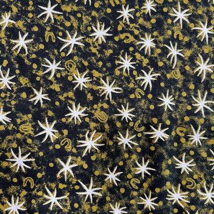 Crazy Bolt Sale - Women Watching Stars olive - designed by aboriginal artist Glenys Nagamarra Walker