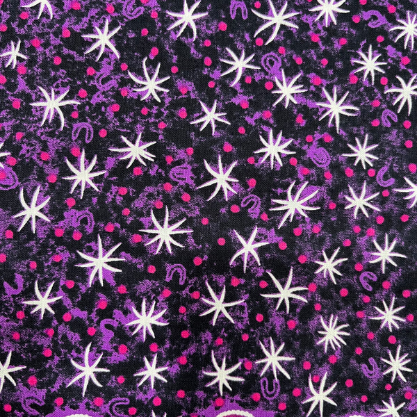 Crazy Bolt Sale - Women Watching Stars purple - designed by aboriginal artist Glenys Nagamarra Walker