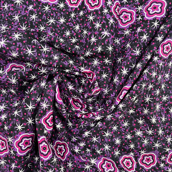 Crazy Bolt Sale - Women Watching Stars purple - designed by aboriginal artist Glenys Nagamarra Walker