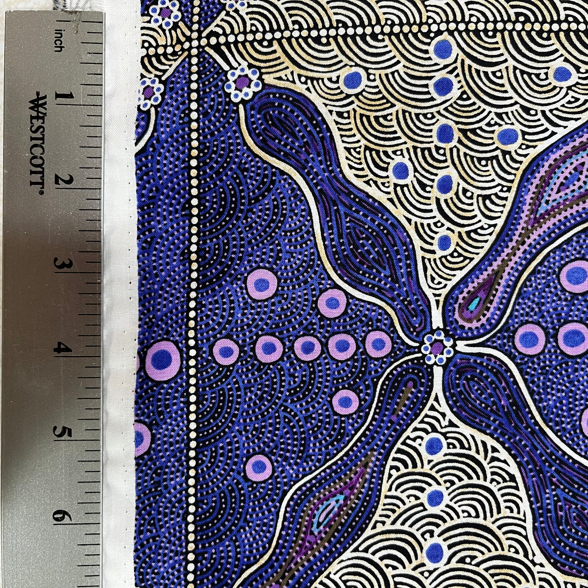 Crazy Bolt Sale - Bush Sweet Potatoes purple by Audrey Napanangka Martin