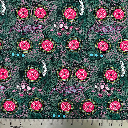Crazy Bolt Sale - Snake & Goanna Bush Tucker pink