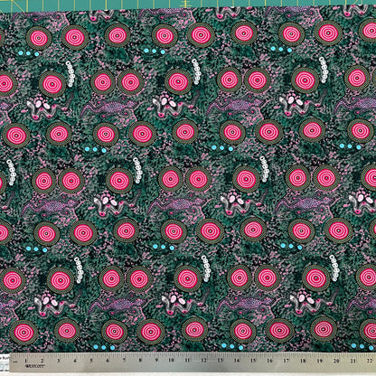 Crazy Bolt Sale - Snake & Goanna Bush Tucker pink