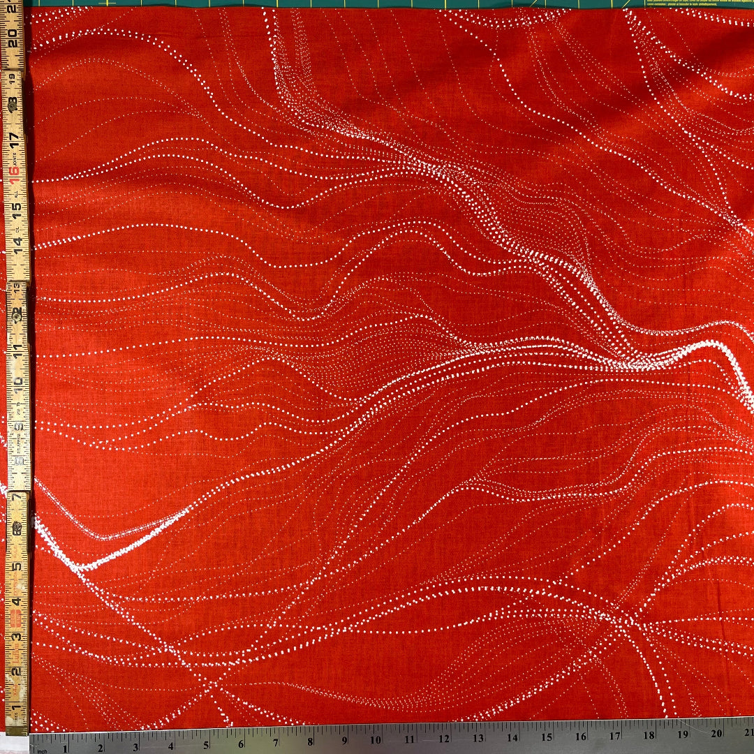 Sandhill Tangerine Red by Anna Pitjara