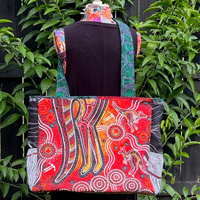 The Aussie Dream Tote Printed Pattern