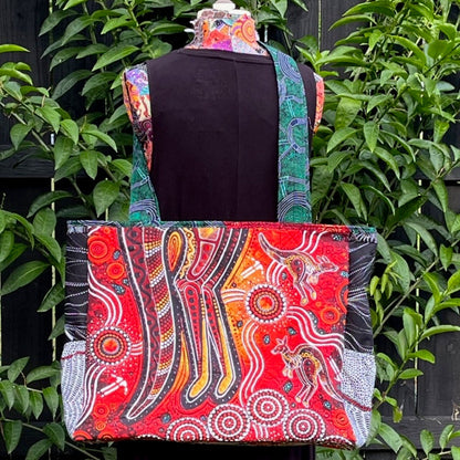 The Aussie Dream Tote Printed Pattern