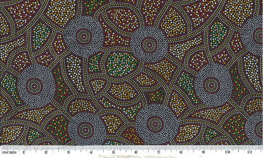 Special Buy - Kangaroo Dreaming Orange designed by Roseanne Morton