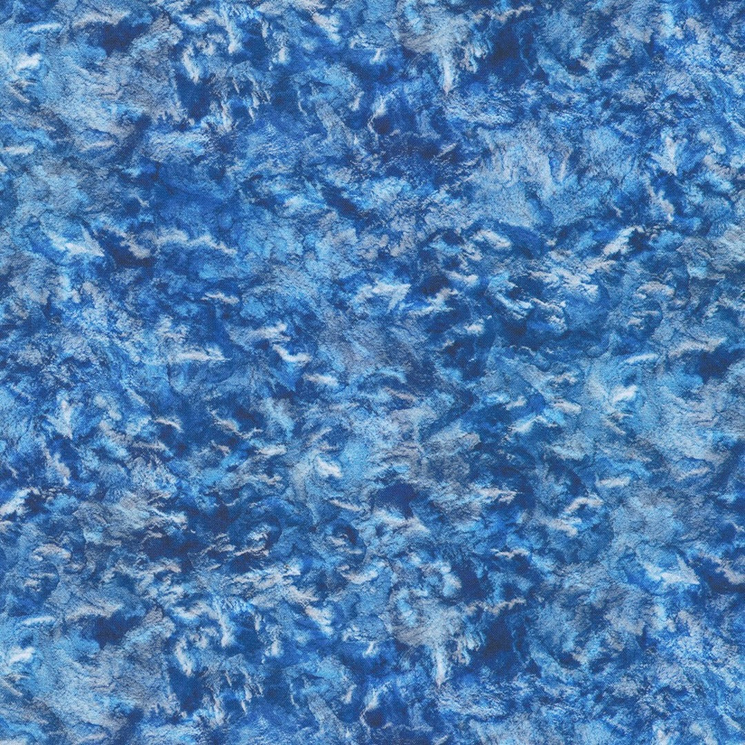  The design looks like a cold lake during a winter storm, complete with a little white foam on the churning waves 