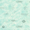 Library of Rarities - Dusty Blue is a charming design, handwritten lines in French, Postage stamps and signatures in dark grey on a dusty blue background make it an ideal quilting fabric, but also for garments, bags or home decor. 