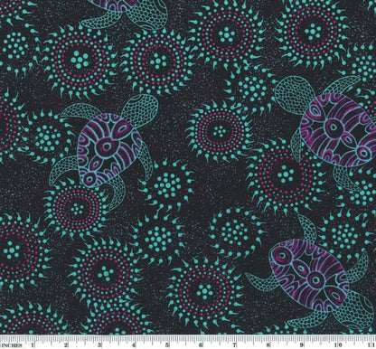 Sea Dreaming Emerald by aboriginal artist Heather Kennedy