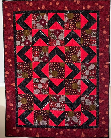 Walk About Australia red Quilt Kit