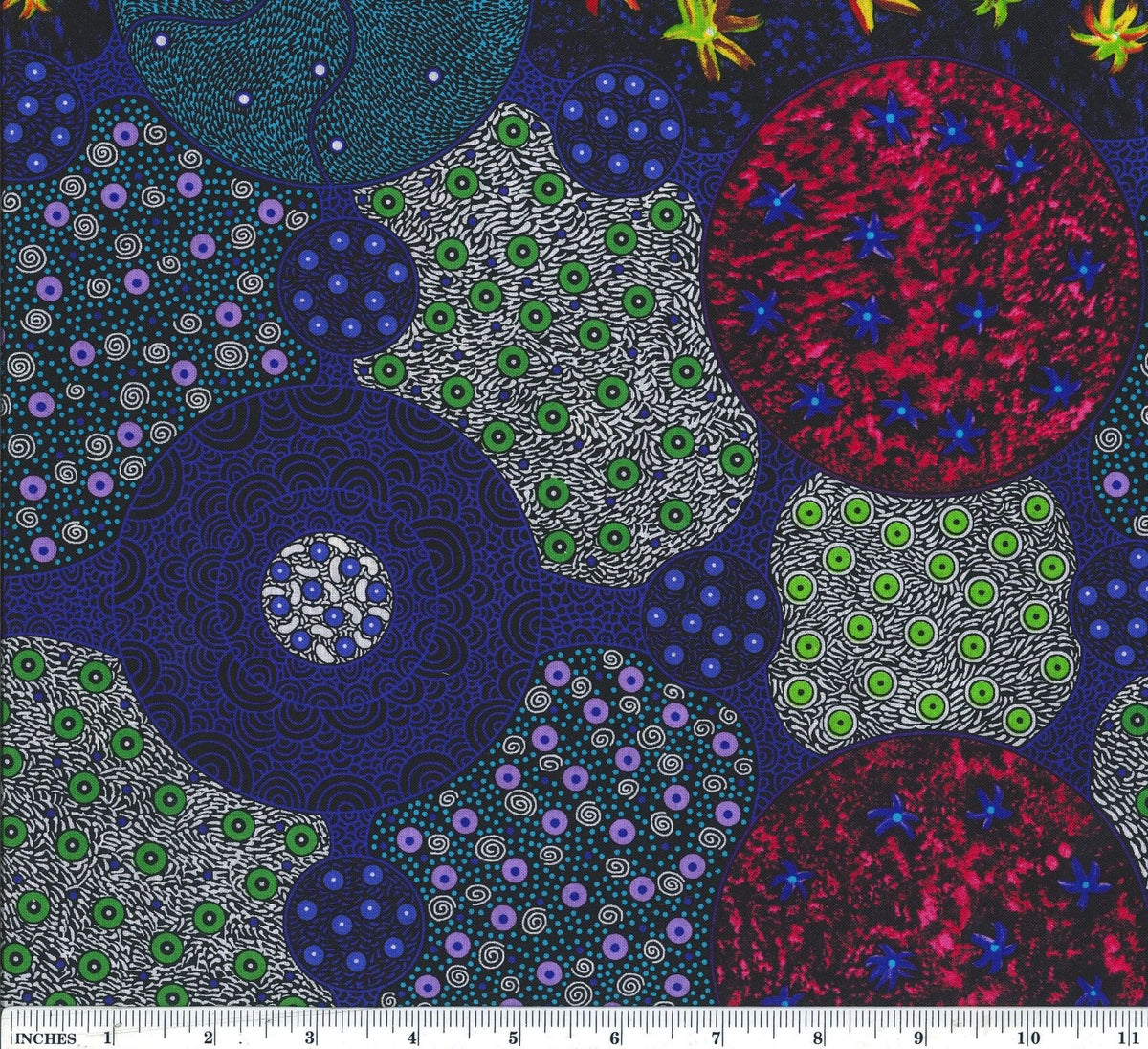 Wild Bush Tomato Apple Multi by aboriginal artist Christine Doolan