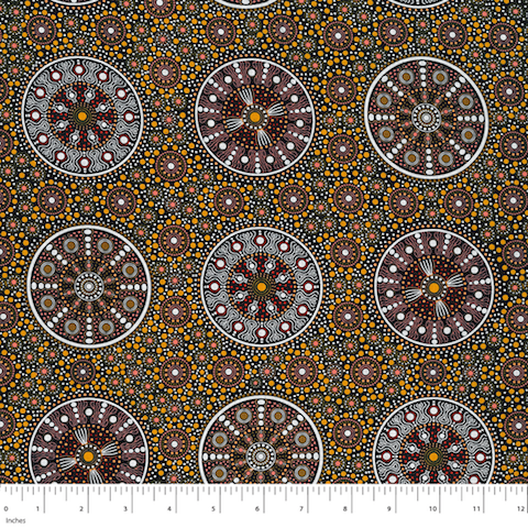 Special Buy - Wildflowers after Rain Yellow- Designed by Letisha Doolan