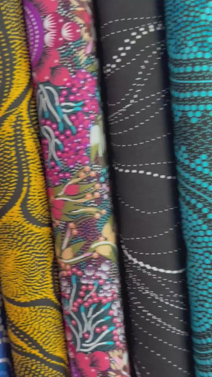 Top 25 for 2025: ONE-Yard Insta-Stash – Australian Aboriginal Fabric Best Sellers