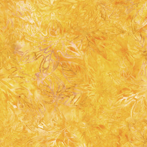 Celebrate Fall - Gold is a warm, soft yellow fabric with leaf outline designs in taupes and tans.  