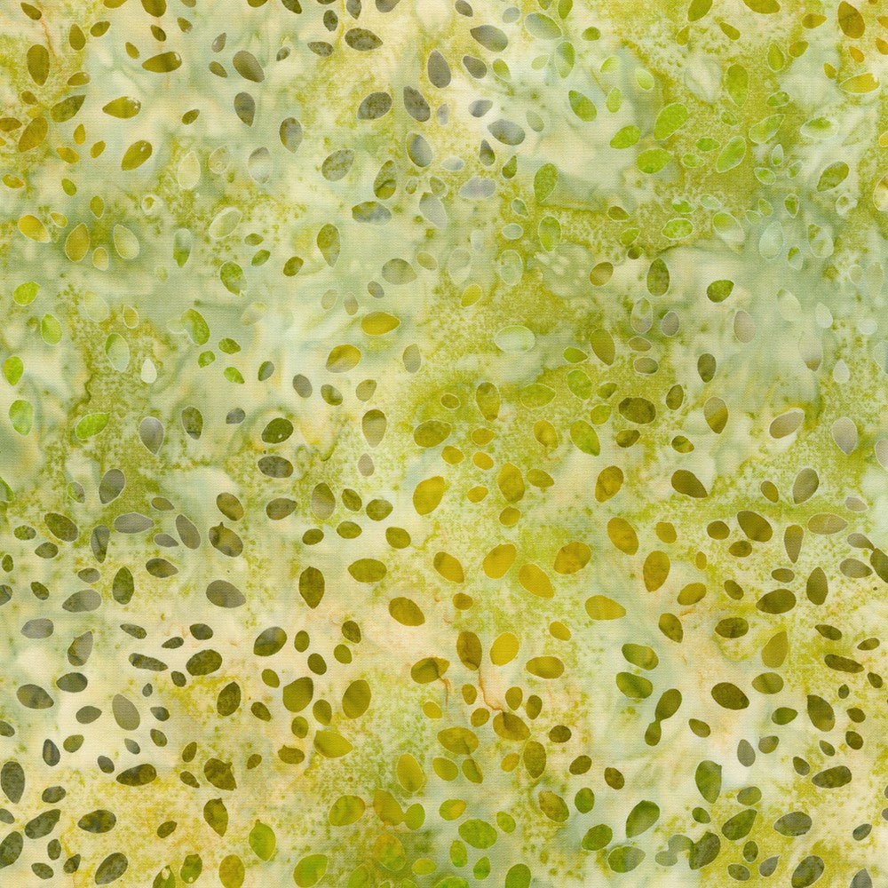 Celebrate Fall - Yarrow is a greenish beige fabric with little rounded specks of olive, gold and brown color. 