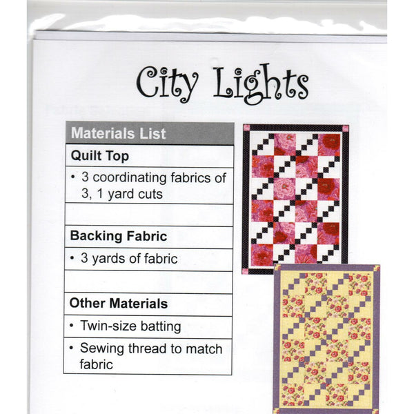 City Light Quilt Pattern by Donna Roberts