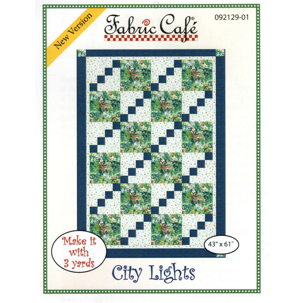 City Light Quilt Pattern by Donna Roberts