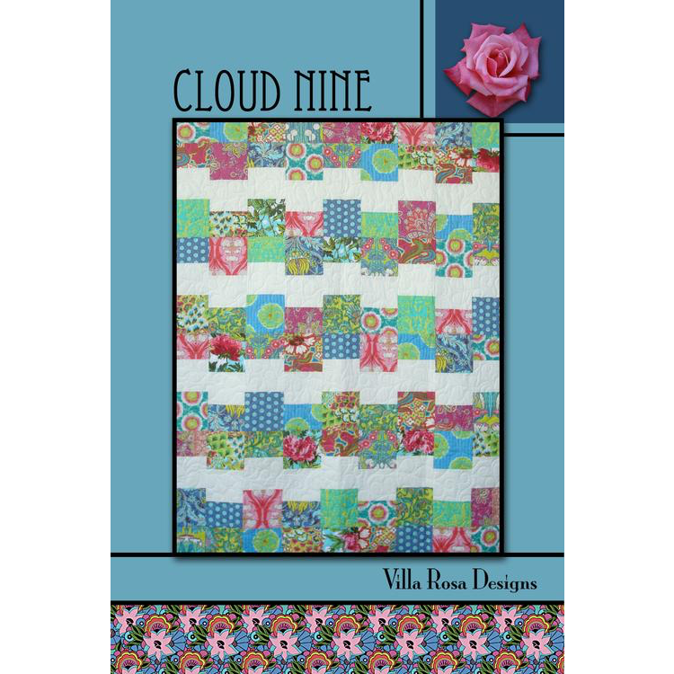 Cloud Nine Quilt Pattern - Designed by Pat Fryer for Villa Rosa Designs