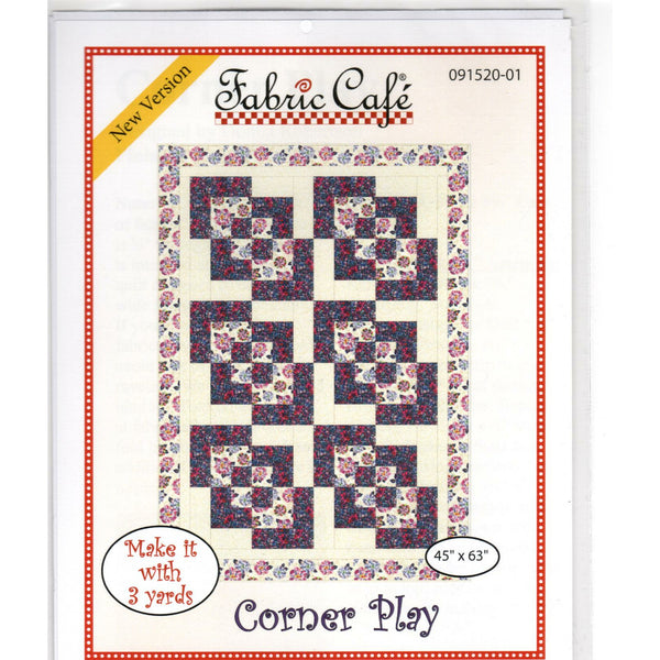 Corner Play Quilt Pattern by Donna Roberts
