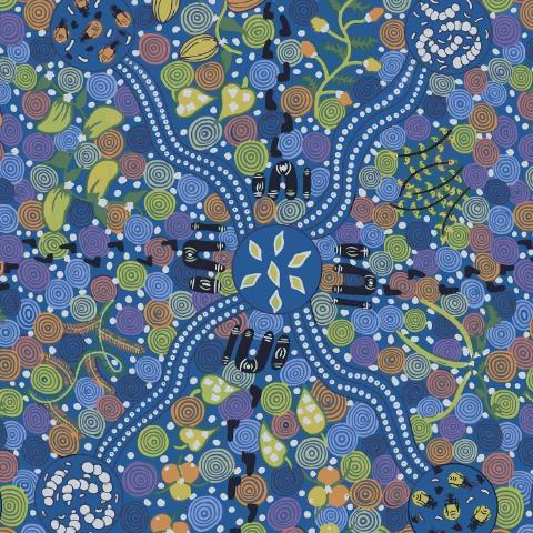 Corroboree Blue - Designed by Donna McNamara