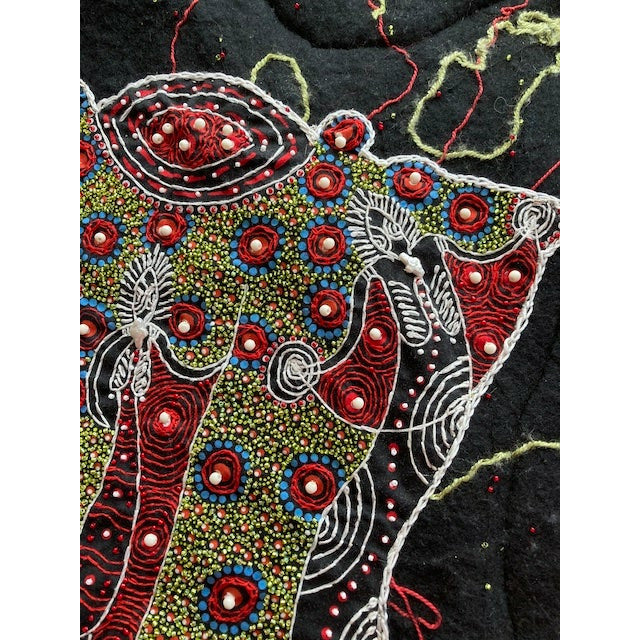 Dancing Spirits in Red - created by Rebecca's