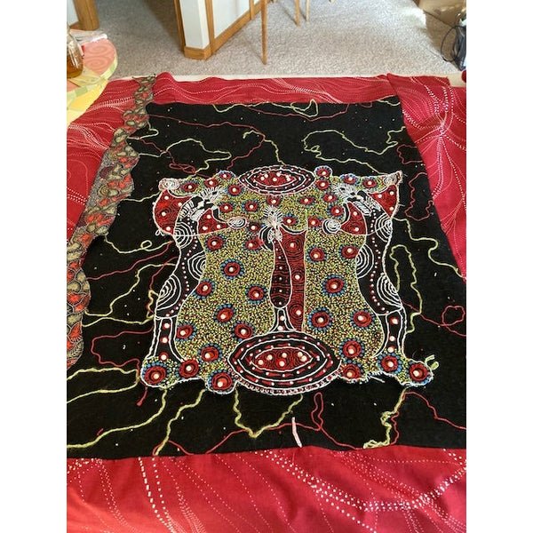 Dancing Spirits in Red - created by Rebecca's