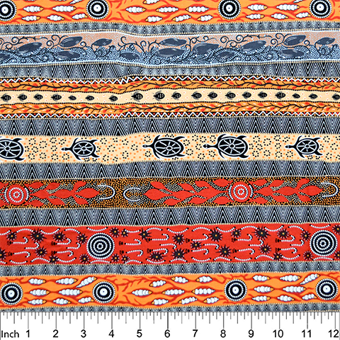 Dreaming in One Flame Orange - Designed by Bradley Stafford
